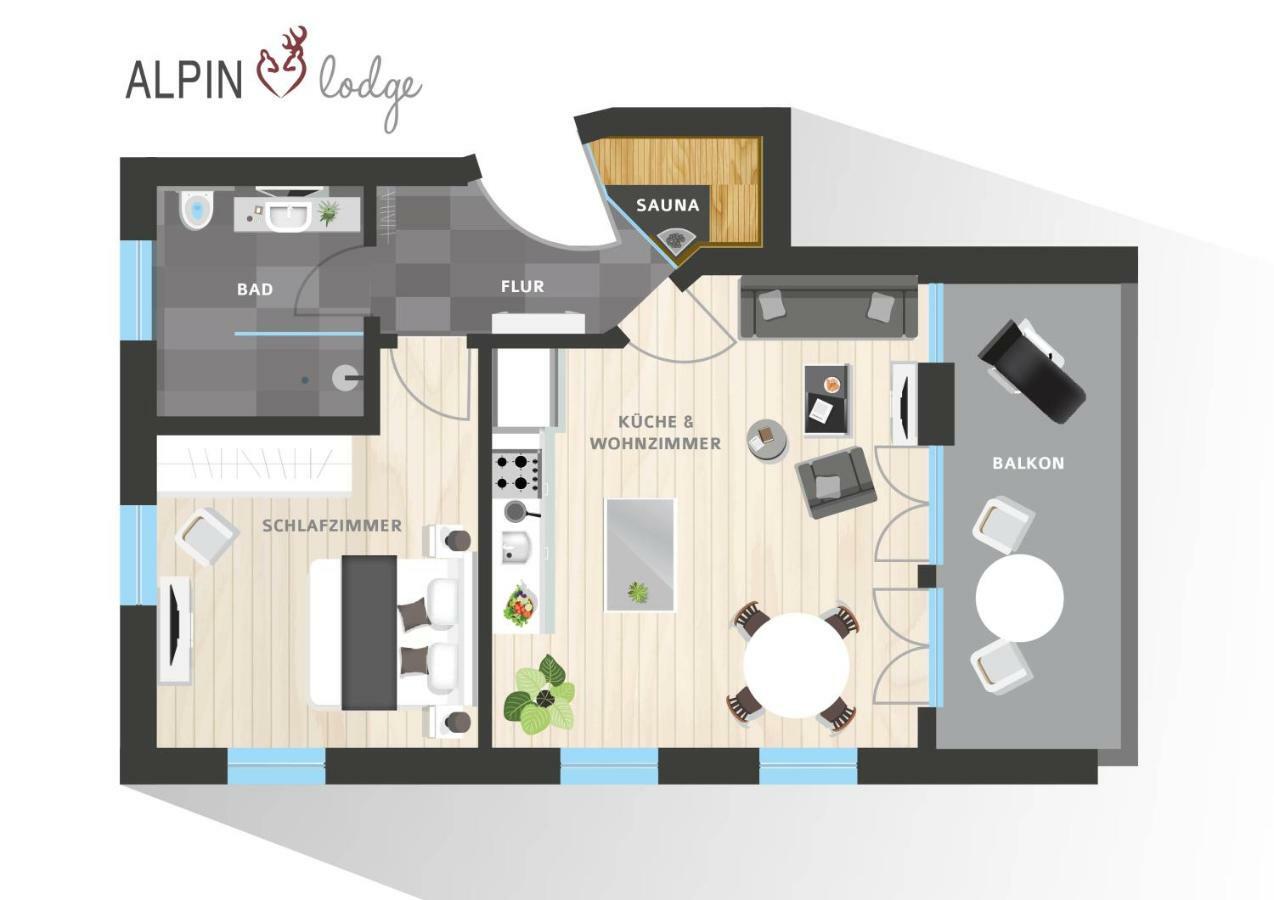 Alpin Lodge Oberstdorf Zewnętrze zdjęcie